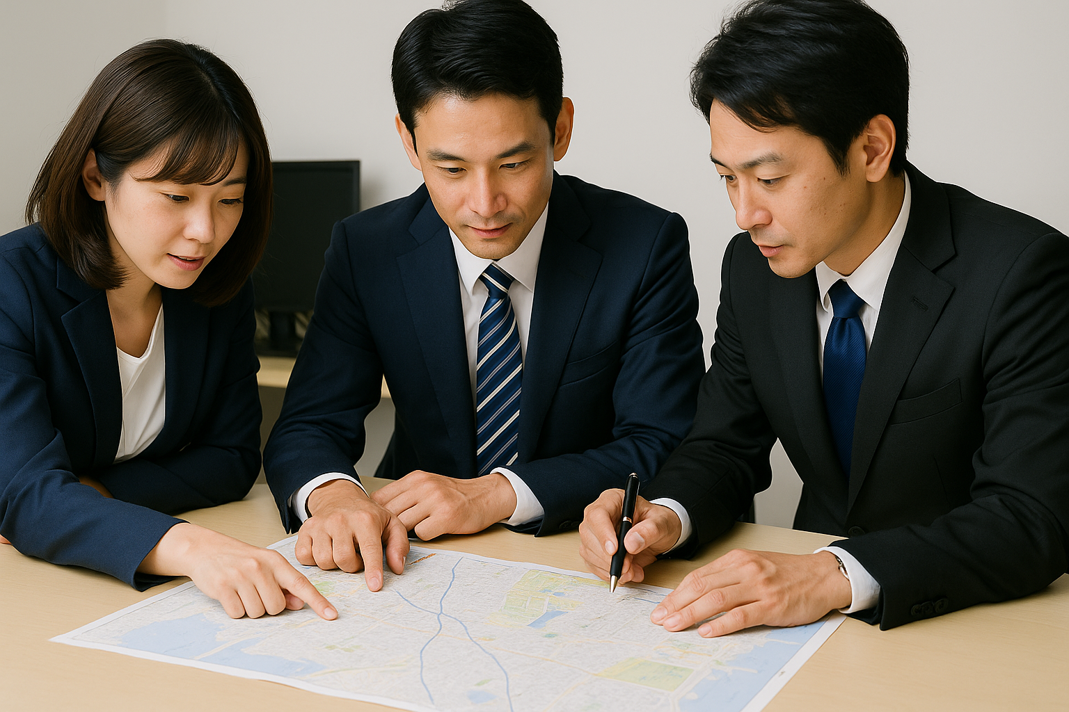 配布サービスの流れの様子